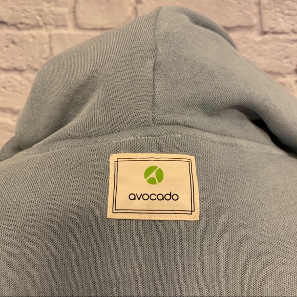 NWT Avocado Pullover Hoodie w/ Sleeve Accent - Picture 8 of 11